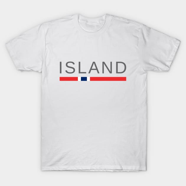 Island Norway T-Shirt by tshirtsnorway